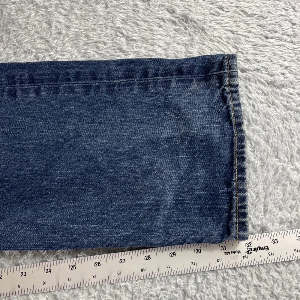 Polo Ralph Lauren Authentic Dungarees Mens 36x30 Blue Straight Leg Denim Jeans